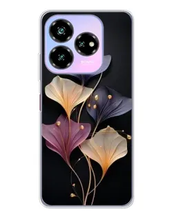Чохол для ZTE Nubia V60 Design з картинкою «Лілові квіти грації»