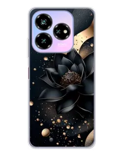 Чохол для ZTE Nubia V60 Design з картинкою «Чорний лотос»