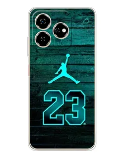 Чохол для ZTE Nubia V60 з картинкою «Jordan Cyan 23» Чохол для ZTE Nubia V60 з картинкою «Jordan Cyan 23»