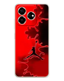 Чохол для ZTE Nubia V60 з картинкою «Jordan Red Smoke» Чохол для ZTE Nubia V60 з картинкою «Jordan Red Smoke»