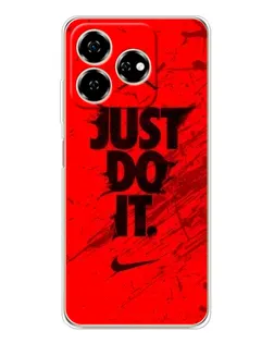 Чохол для ZTE Nubia V60 з картинкою «Nike Just Do It» Чохол для ZTE Nubia V60 з картинкою «Nike Just Do It»