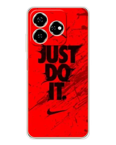 Чехол для ZTE Nubia V60 с картинкой «Nike Just Do It» Чехол для ZTE Nubia V60 с картинкой «Nike Just Do It»