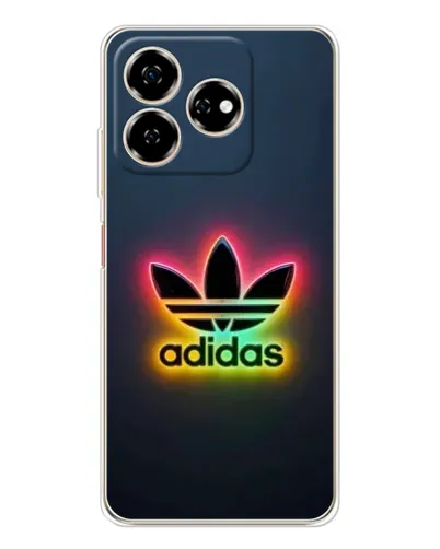 Чехол для ZTE Nubia V60 с картинкой «Неоновый Adidas» Чехол для ZTE Nubia V60 с картинкой «Неоновый Adidas»