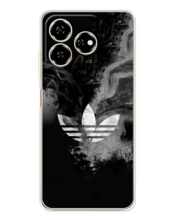 Чехол для ZTE Nubia V60 с картинкой «Абстрактный дым Adidas» Чехол для ZTE Nubia V60 с картинкой «Абстрактный дым Adidas»