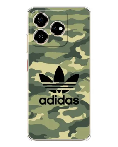Чехол для ZTE Nubia V60 с картинкой «Милитари стиль Adidas» Чехол для ZTE Nubia V60 с картинкой «Милитари стиль Adidas»