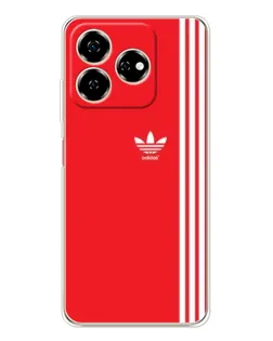 Чехол для ZTE Nubia V60 с картинкой «Красный минимализм Adidas» Чехол для ZTE Nubia V60 с картинкой «Красный минимализм Adidas»