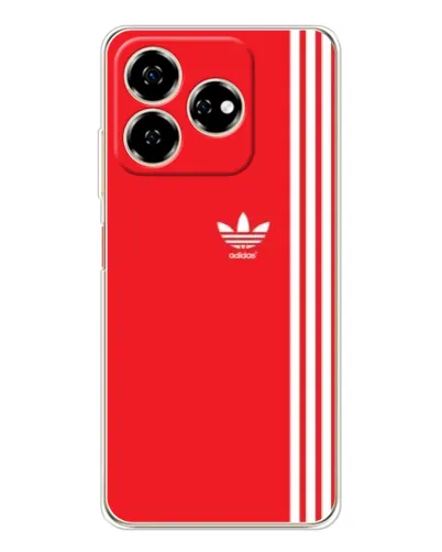 Чехол для ZTE Nubia V60 с картинкой «Красный минимализм Adidas» Чехол для ZTE Nubia V60 с картинкой «Красный минимализм Adidas»
