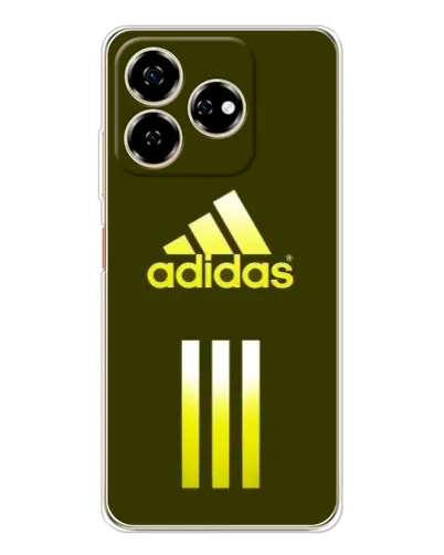 Чехол для ZTE Nubia V60 с картинкой «Оливковый градиент Adidas» Чехол для ZTE Nubia V60 с картинкой «Оливковый градиент Adidas»