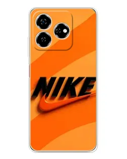 Чохол для ZTE Nubia V60 з картинкою «Помаранчевий драйв Nike» Чохол для ZTE Nubia V60 з картинкою «Помаранчевий драйв Nike»