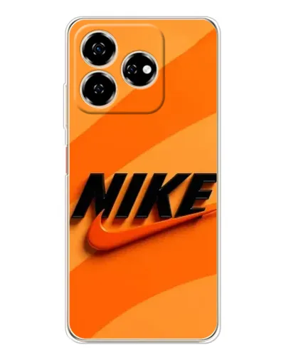 Чехол для ZTE Nubia V60 с картинкой «Оранжевый драйв Nike» Чехол для ZTE Nubia V60 с картинкой «Оранжевый драйв Nike»