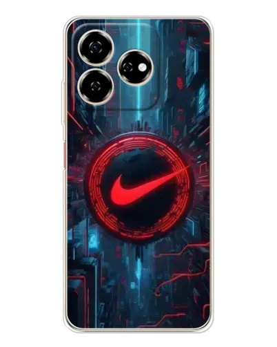Чехол для ZTE Nubia V60 с картинкой «Техногенный стиль Nike» Чехол для ZTE Nubia V60 с картинкой «Техногенный стиль Nike»