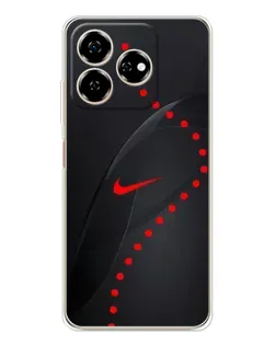 Чехол для ZTE Nubia V60 с картинкой «Абстрактный дизайн Nike»