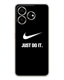 Чехол для ZTE Nubia V60 с картинкой «Классический принт Nike»