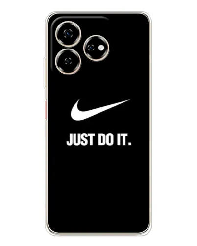 Чехол для ZTE Nubia V60 с картинкой «Классический принт Nike» Чехол для ZTE Nubia V60 с картинкой «Классический принт Nike»