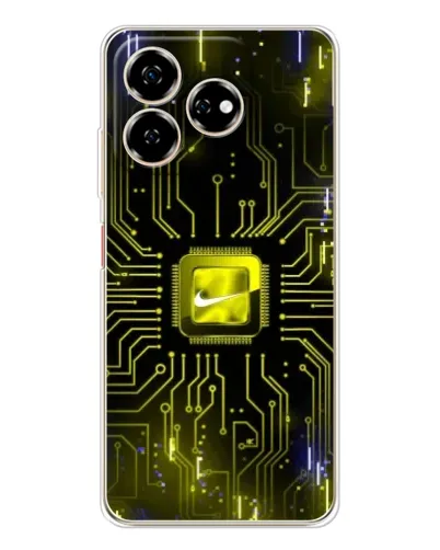 Чехол для ZTE Nubia V60 с картинкой «Nike — золотая искра» Чехол для ZTE Nubia V60 с картинкой «Nike — золотая искра»