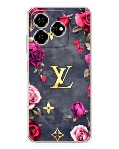 Чехол для ZTE Nubia V60 с картинкой «Цветочный Louis Vuitton» Чехол для ZTE Nubia V60 с картинкой «Цветочный Louis Vuitton»