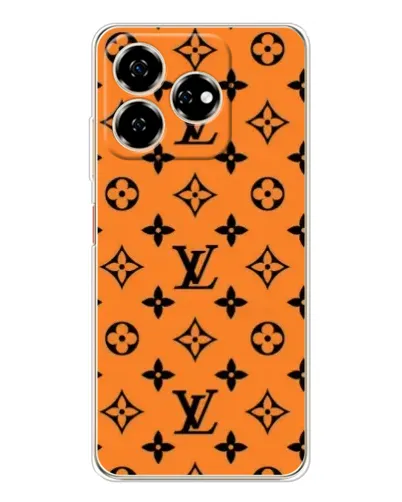 Чехол для ZTE Nubia V60 с картинкой «Оранжевый стиль LV» Чехол для ZTE Nubia V60 с картинкой «Оранжевый стиль LV»