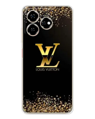 Чехол для ZTE Nubia V60 с картинкой «LV — золотые искры» Чехол для ZTE Nubia V60 с картинкой «LV — золотые искры»