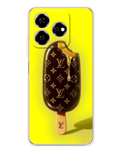 Чехол для ZTE Nubia V60 с картинкой «Мороженое от LV» Чехол для ZTE Nubia V60 с картинкой «Мороженое от LV»