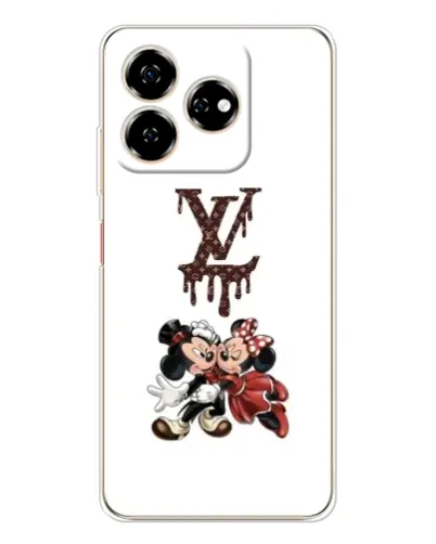 Чехол для ZTE Nubia V60 с картинкой «LV и Микки Маус» Чехол для ZTE Nubia V60 с картинкой «LV и Микки Маус»