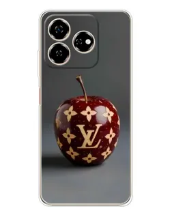 Чехол для ZTE Nubia V60 с картинкой «Красное яблоко LV»