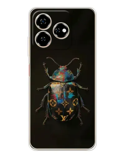 Чехол для ZTE Nubia V60 с картинкой «LV — мраморный принт» Чехол для ZTE Nubia V60 с картинкой «LV — мраморный принт»