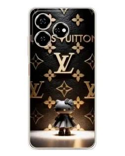 Чехол для ZTE Nubia V60 с картинкой «Монограмма с фигурой»