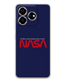 Чехол для ZTE Nubia V60 с картинкой «NASA — глубокий космос»