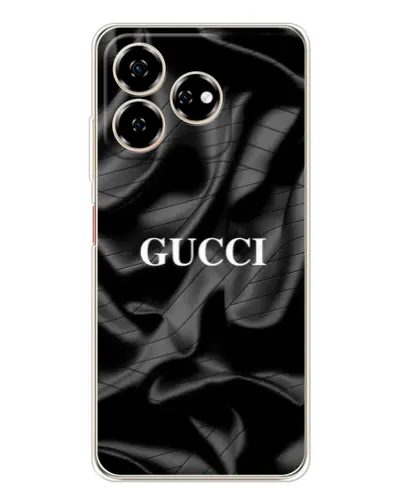 Чехол для ZTE Nubia V60 с картинкой «Gucci — шелковые волны»