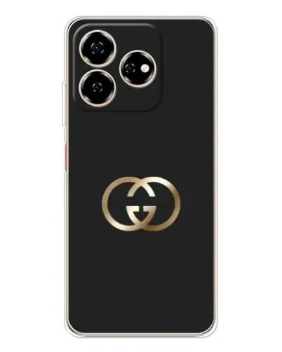Чехол для ZTE Nubia V60 с картинкой «Минимализм Gucci»