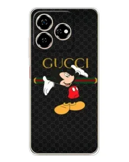Чехол для ZTE Nubia V60 с картинкой «Микки Маус Gucci»
