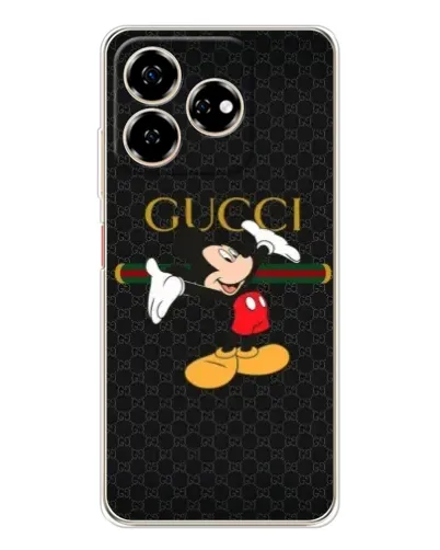 Чехол для ZTE Nubia V60 с картинкой «Микки Маус Gucci»