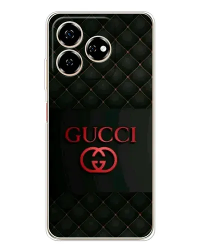 Чехол для ZTE Nubia V60 с картинкой «Gucci — стеганый черный»