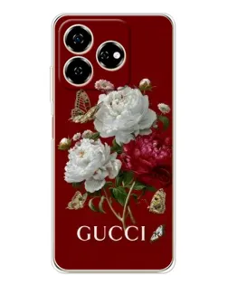 Чехол для ZTE Nubia V60 с картинкой «Gucci —  сад»