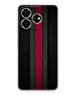 Чехол для ZTE Nubia V60 с картинкой «Gucci — неоновая линия»