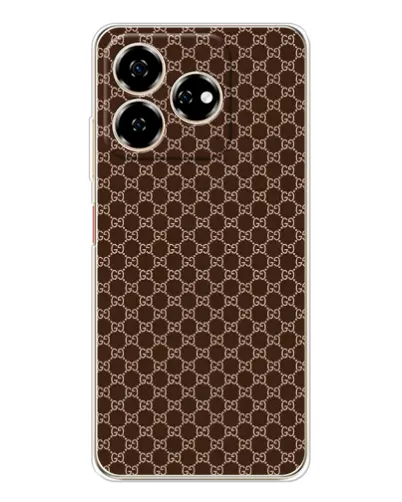Чехол для ZTE Nubia V60 с картинкой «Gucci — шоколадная сетка» Чехол для ZTE Nubia V60 с картинкой «Gucci — шоколадная сетка»