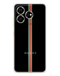 Чехол для ZTE Nubia V60 с картинкой «Gucci — строгая линия»
