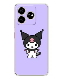 Чехол для ZTE Nubia V60 с картинкой «Kuromi — нежный фиолетовый» Чехол для ZTE Nubia V60 с картинкой «Kuromi — нежный фиолетовый»