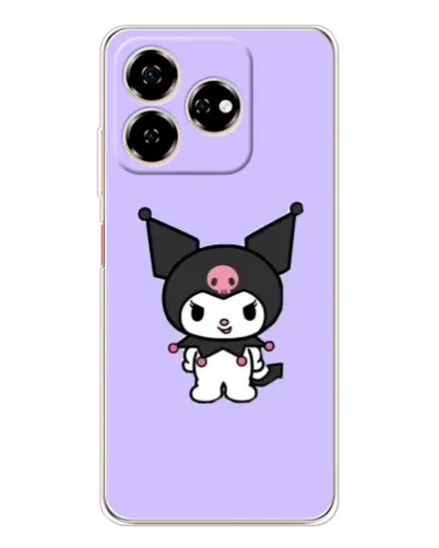 Чехол для ZTE Nubia V60 с картинкой «Kuromi — нежный фиолетовый» Чехол для ZTE Nubia V60 с картинкой «Kuromi — нежный фиолетовый»