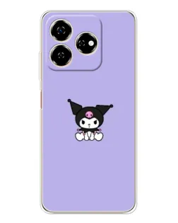 Чехол для ZTE Nubia V60 с картинкой «Kuromi — фиолетовый минимализм» Чехол для ZTE Nubia V60 с картинкой «Kuromi — фиолетовый минимализм»