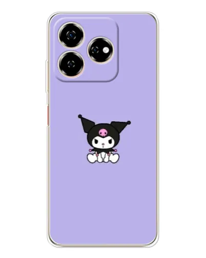 Чехол для ZTE Nubia V60 с картинкой «Kuromi — фиолетовый минимализм» Чехол для ZTE Nubia V60 с картинкой «Kuromi — фиолетовый минимализм»