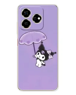Чехол для ZTE Nubia V60 с картинкой «Kuromi с зонтиком» Чехол для ZTE Nubia V60 с картинкой «Kuromi с зонтиком»