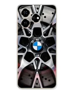Чехол для ZTE Nubia V60 с картинкой «BMW — деталь диска»