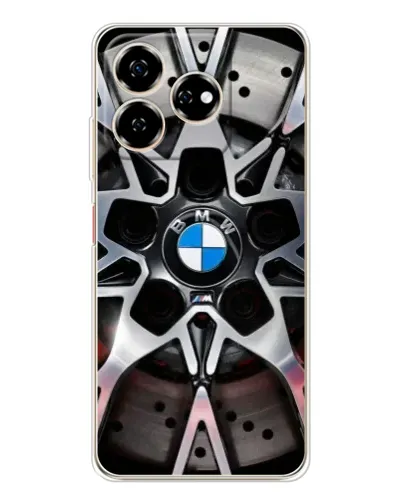 Чехол для ZTE Nubia V60 с картинкой «BMW — деталь диска»