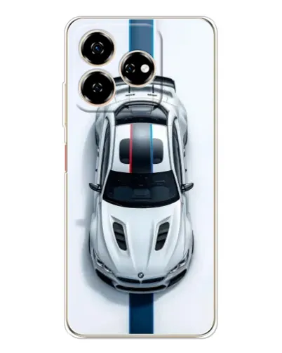 Чехол для ZTE Nubia V60 с картинкой «Вид сверху — BMW M»