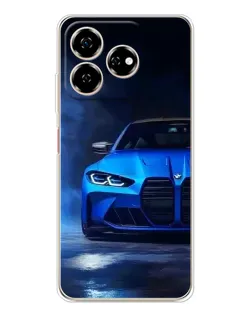 Чехол для ZTE Nubia V60 с картинкой «Голубая BMW M4» Чехол для ZTE Nubia V60 с картинкой «Голубая BMW M4»