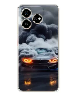 Чехол для ZTE Nubia V60 с картинкой «BMW в дыму» Чехол для ZTE Nubia V60 с картинкой «BMW в дыму»