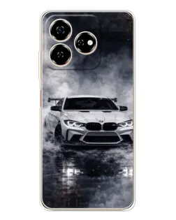 Чехол для ZTE Nubia V60 с картинкой «BMW сквозь туман» Чехол для ZTE Nubia V60 с картинкой «BMW сквозь туман»