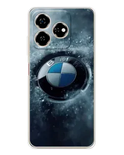 Чехол для ZTE Nubia V60 с картинкой «Логотип BMW — лед» Чехол для ZTE Nubia V60 с картинкой «Логотип BMW — лед»