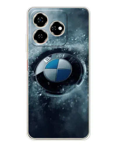 Чехол для ZTE Nubia V60 с картинкой «Логотип BMW — лед» Чехол для ZTE Nubia V60 с картинкой «Логотип BMW — лед»